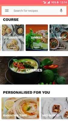 Thai recipes android App screenshot 9