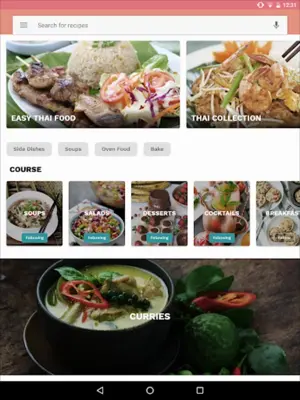 Thai recipes android App screenshot 5